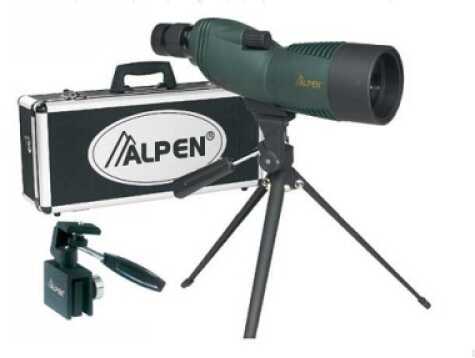 Alpen 15-45X60mmWaterproof Rubber Covered Spotting Scope With Tripod & Carrying Case Md: 725Kit