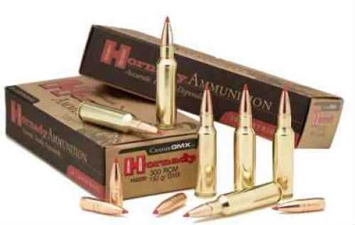 300 Ruger Compact Mag 150 Grain GMX 20 Rounds Hornady Ammunition Magnum
