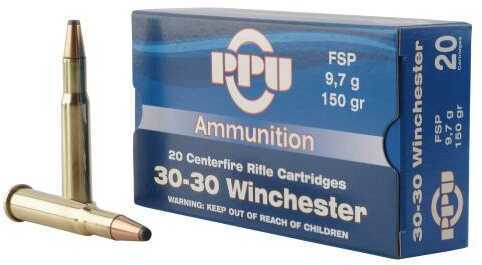 30-30 Win 150 Grain Flat Soft Point 20 Rounds Prvi Partizan Ammunition Winchester