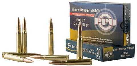 8mm Mauser 198 Grain Full Metal Jacket 20 Rounds Prvi Partizan Ammunition