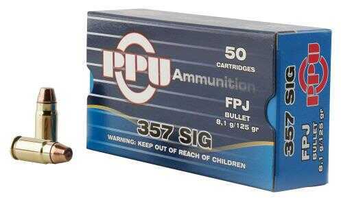 357 Sig 125 Grain Full Metal Case 50 Rounds Prvi Partizan Ammunition