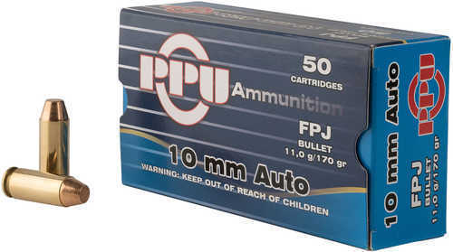 10mm 170 Grain FMJ 50 Rounds Prvi Partizan Ammunition
