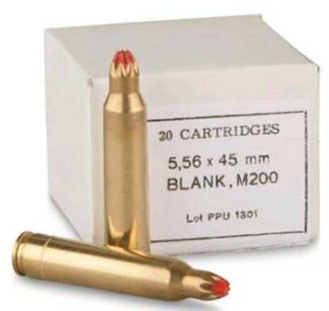 5.56mm Nato N/A Blank 20 Rounds Prvi Partizan Ammunition