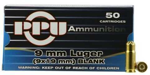 9mm Luger N/A Blank 50 Rounds Prvi Partizan Ammunition