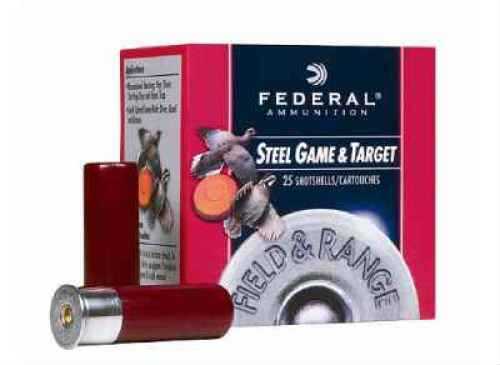 12 Gauge 2-3/4" Steel #6  1 oz 250 Rounds Federal Shotgun Ammunition