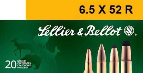 6.5mmX52R 117 Grain Soft Point 20 Rounds Sellior & Bellot Ammunition
