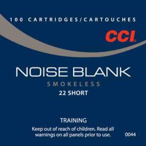 22 Short N/A Blank 100 Rounds CCI Ammunition