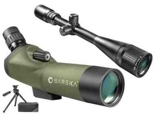 Scope Barska Optics Pkg 6-24X42 Varmint 18-36X50 Blackhawk SPOTT