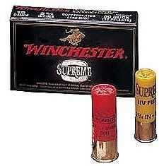12 Gauge 3" Lead 00 Buck  12 Pellets 5 Rounds Winchester Shotgun Ammunition
