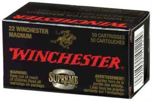 Winchester 22 Win Mag 34 Grain Jacketed Hollow Point Ammunition Md: S22WM