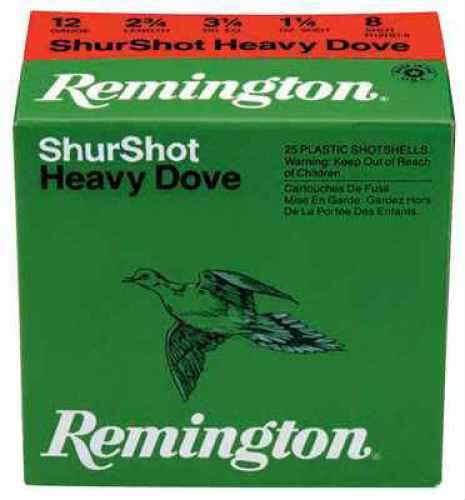 20 Gauge 2-3/4" Lead #8  1 oz 250 Rounds Remington Shotgun Ammunition
