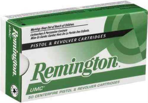 9mm Luger 50 Rounds Ammunition Remington 147 Grain Full Metal Jacket