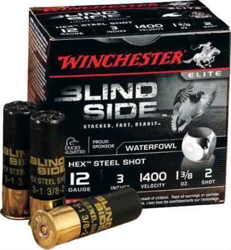 12 Gauge 3" Steel #2  1-3/8 oz 200 Rounds Winchester Shotgun Ammunition