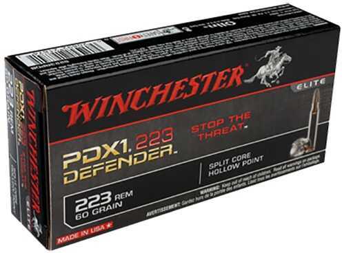 223 Remington By Winchester 60 Gr, PDX1 Defender/20 Md: S223RPDB Ammunition