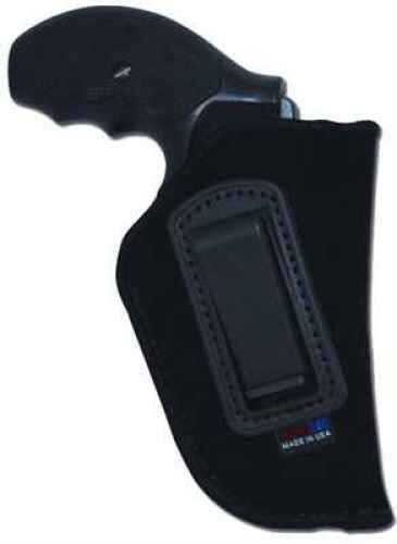 Grovtec US Inc GTHL14101R Inside-The-Pants Holster RH 01 Black Lammy Suede