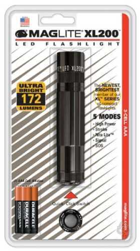 MAGLITE XL200 LED 3AAA 230L BLACK