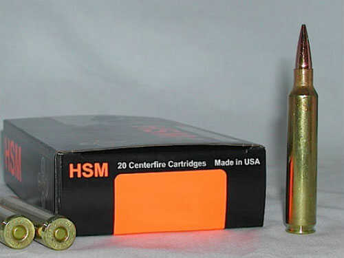 300 H&H 168 Grain Hollow Point 20 Rounds HSM Ammunition