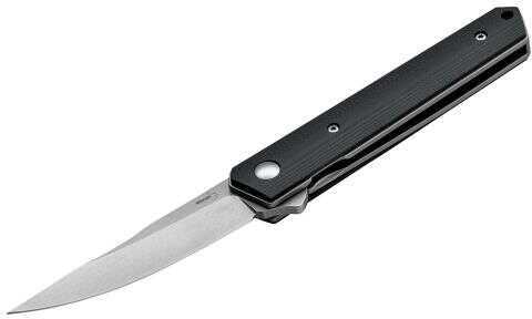 Boker 01BO289 Plus Folder 3" VG-10 Straightback G10 Black