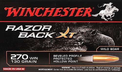 270 Win 130 Grain XTP Hollow Point 20 Rounds Weatherby Ammunition 270 Winchester