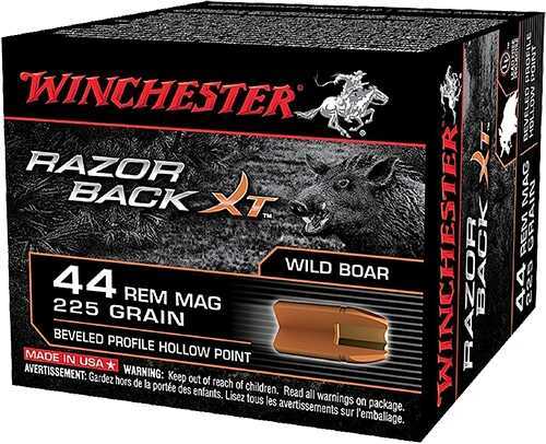 44 Rem Mag 225 Grain Hollow Point 20 Rounds Winchester Ammunition Magnum