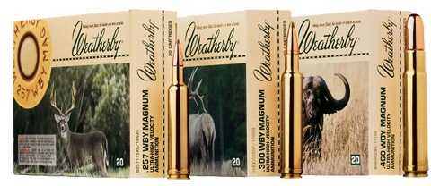 240 Weatherby Mag 100 Grain Soft Point 20 Rounds Ammunition Magnum