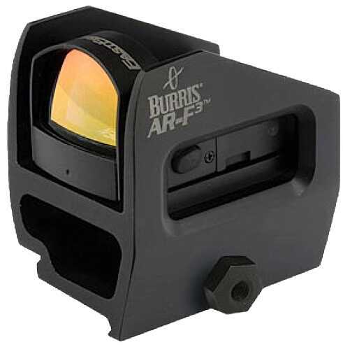 Burris 300215 AR-F3 FastFire III with Mount 1x 21x15mm MOA Illuminated Red Dot CR1632 Lithium Black Matte