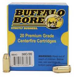 45 Glock Automatic Pistol (GAP) 230 Grain Hollow Point 20 Rounds Buffalo Bore Ammunition