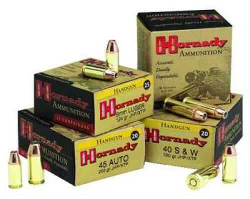 380 ACP 90 Grain Hollow Point 25 Rounds Hornady Ammunition