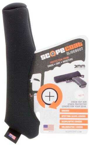 Scopecoat Slide Boot 1911 Commander Cover 7 Inch Internal Length Md: 17SB06BK