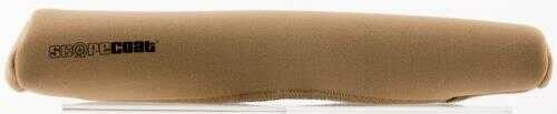 Scopecoat Large Cover 12.5" x 50mm Slip On Neoprene Coyote Brown Md: 10SC07CB