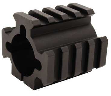 TACSTAR Rail Mount For 12 Gauge Shotgun Tube 1.8" Long Black