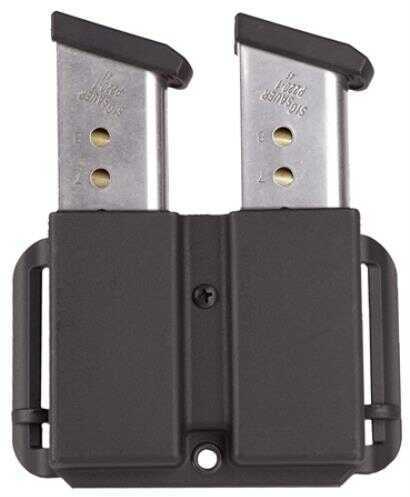Blade-Tech AMMX0054RDDS Revolution Double Mag Pouch Black Thermoplastic
