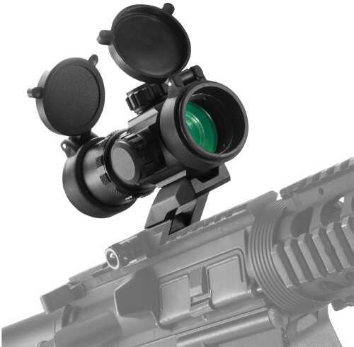 Barska AC12142 Tactical 1X 30mm 3 MOA Red Dot Black