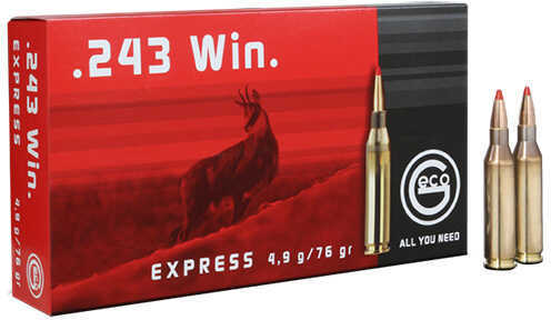 243 Win 76 Grain Ballistic Tip 20 Rounds Geco Ammunition 243 Winchester