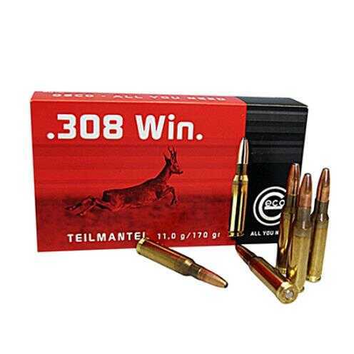 308 Win 165 Grain Full Metal Jacket 20 Rounds Geco Ammunition 308 Winchester