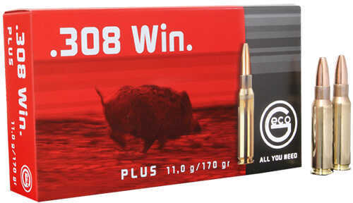 308 Win 170 Grain GECO 20 Rounds RUAG Ammunition 308 Winchester