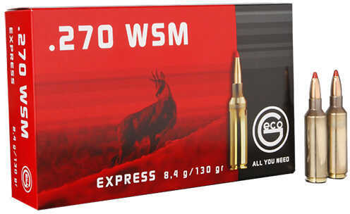 270 WSM 130 Grain E-TIP 20 Rounds Geco Ammunition