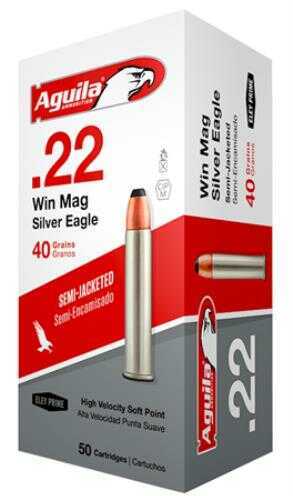 22 Win Mag Rimfire 40 Grain Soft Point 1000 Rounds Aguila Ammunition Winchester Magnum