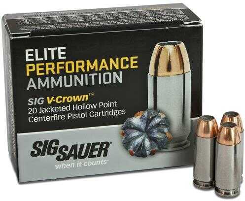 10mm 180 Grain Hollow Point 20 Rounds Sig Sauer Ammunition