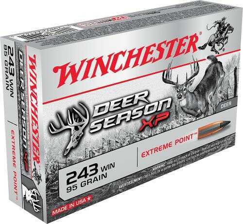 243 Win 95 Grain Extreme Point 20 Rounds Winchester Ammunition