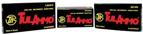 7.62X39mm 122 Grain Hollow Point 40 Rounds TULA Ammunition