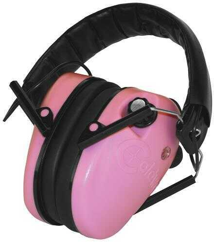 Caldwell 487111 E-Max Low Profile Electronic Hearing Protection-Pink