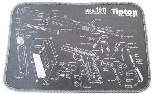 Tipton 558680 Maintenance Mat 1911 Exploded View print Bench Mat 10" x 12"