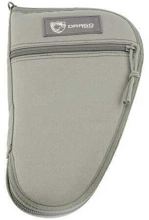 Drago Gear Pistol Case Seal Gray 10.5" Transport Bag 600D 12314GY Polyester