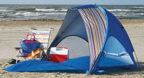 Tex Sport Caribe Cabana 100" X 60" X 52" - Polyethylene Coated Taffeta With Silver Coating For Uv Protection & Coolness