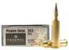 Federal 243 Winchester 80 Grain Speer Hot-Cor Soft Point Per 20 Ammunition Md: 243AS