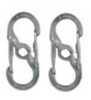 Nite Ize MicroLock Stainless Steel S-Biner 2 Pack