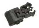 Dh Diamond Flip Up Rear Poly Sight W/ NITEBRITE