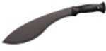 Cold Steel 975KSSZ Kukri Machete 13" 1055 Carbon Black Drop Point Polypropylene