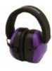 PYRA VGPM8065C EARMUFFS Purple NRR26 Clam Pack